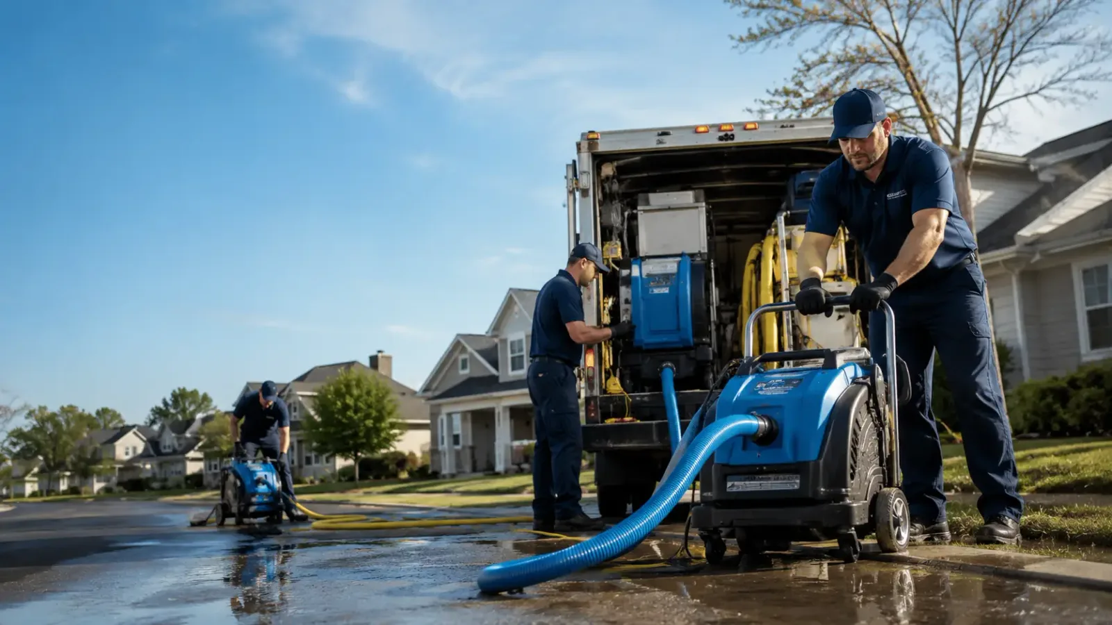 Flood Damage Cleanup in East Grand Rapids, MI